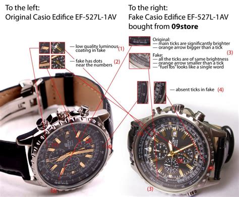 edifice watch how to tell if fake|How to Tell Casio Edifice is Fake or Real .